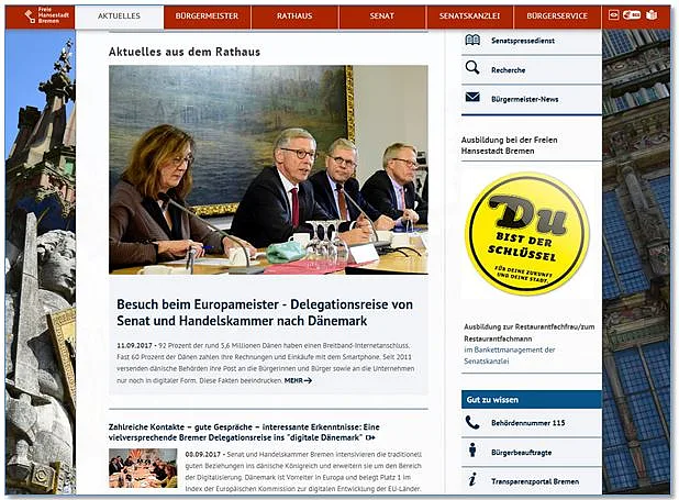 Screenshot Sucheergbnisseite