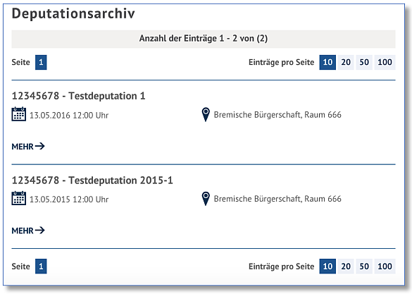 Deputationen